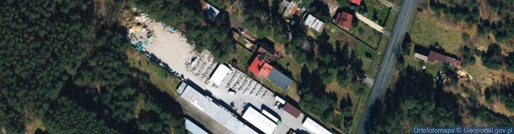 Zdjęcie satelitarne Piotrkowska ul.