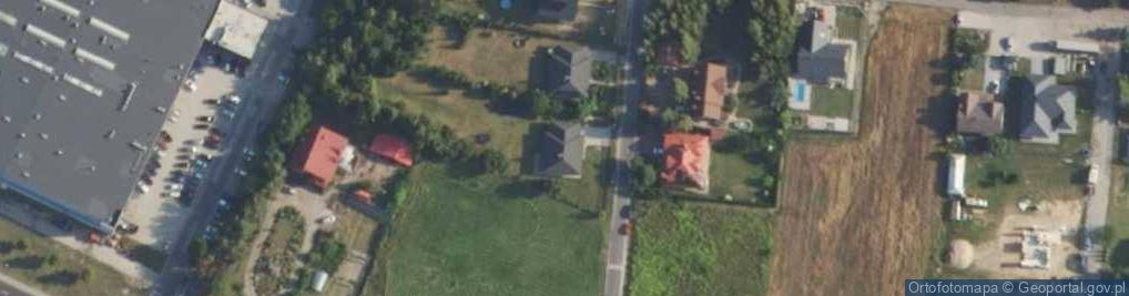 Zdjęcie satelitarne Piaskowa ul.