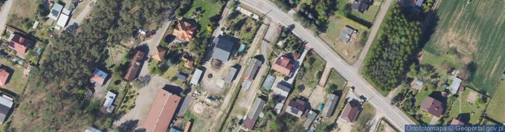 Zdjęcie satelitarne Piastowska ul.