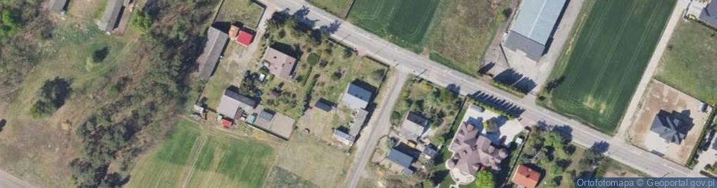Zdjęcie satelitarne Piastowska ul.