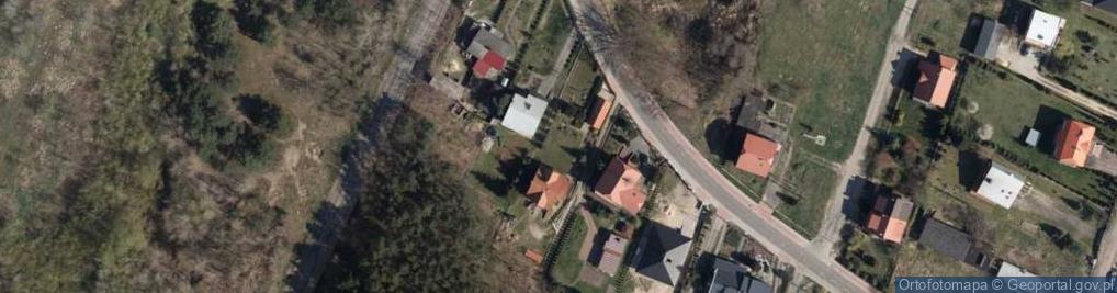 Zdjęcie satelitarne Piastowska ul.