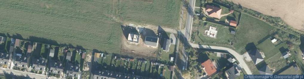 Zdjęcie satelitarne Piękna ul.