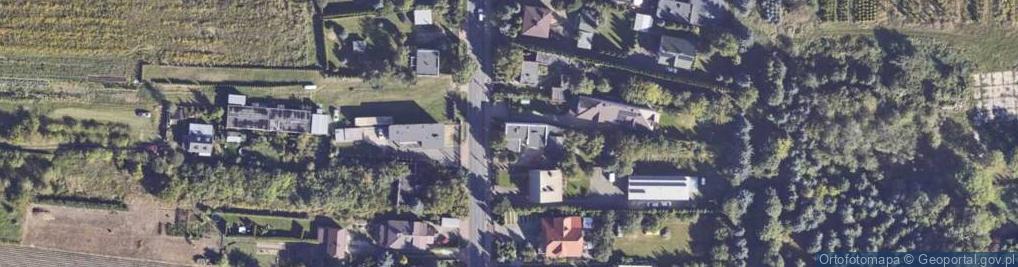 Zdjęcie satelitarne Piastowska ul.