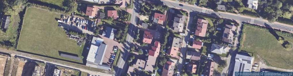 Zdjęcie satelitarne Piastowska ul.