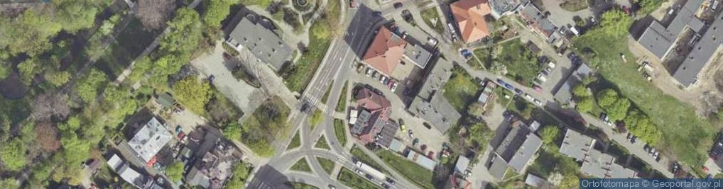 Zdjęcie satelitarne Piastowska ul.