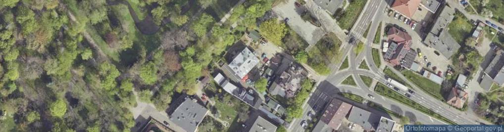 Zdjęcie satelitarne Piastowska ul.