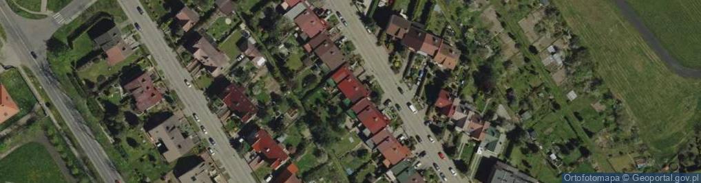 Zdjęcie satelitarne Pierwszej Brygady ul.