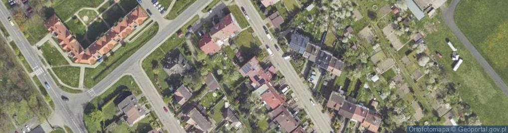 Zdjęcie satelitarne Pierwszej Brygady ul.