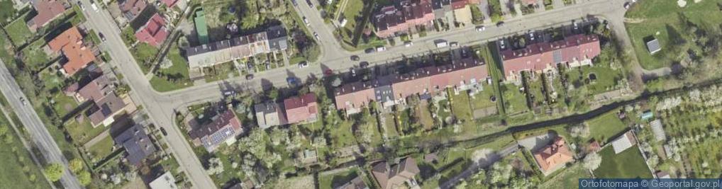Zdjęcie satelitarne Pierwszej Brygady ul.