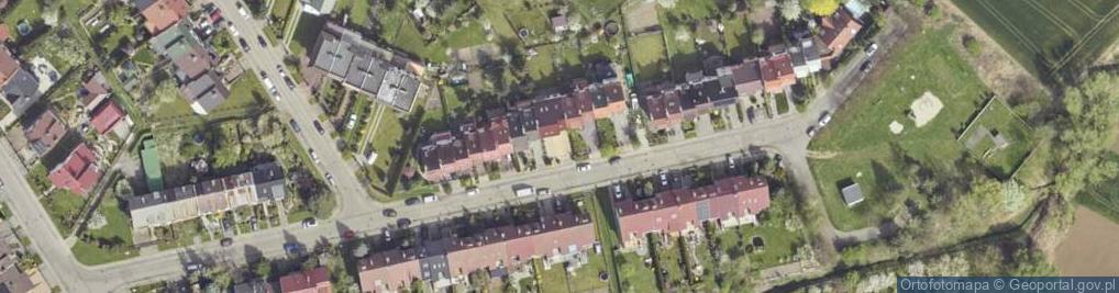 Zdjęcie satelitarne Pierwszej Brygady ul.