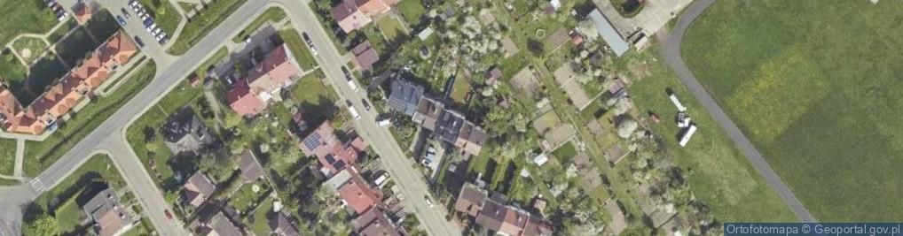 Zdjęcie satelitarne Pierwszej Brygady ul.