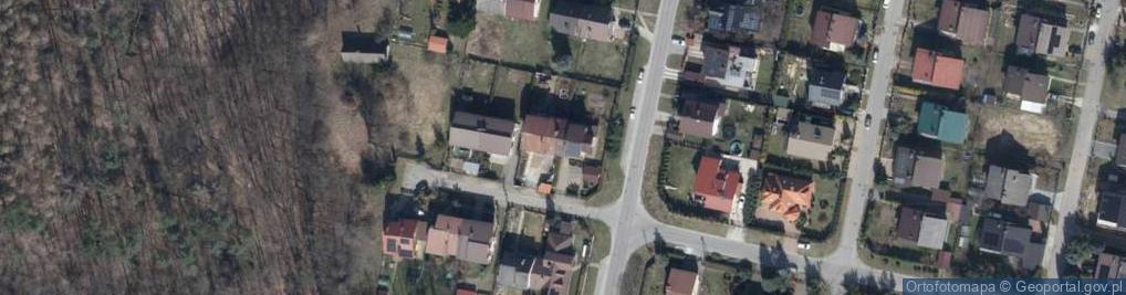 Zdjęcie satelitarne Piaskowa ul.