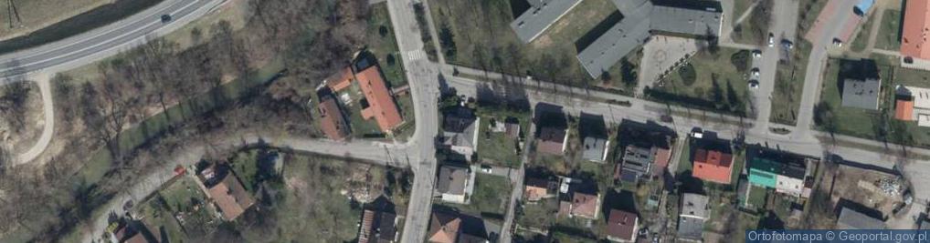 Zdjęcie satelitarne Piastowska ul.