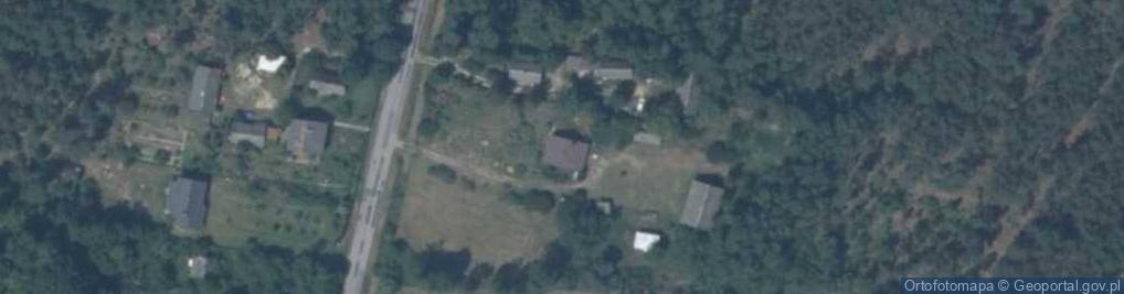 Zdjęcie satelitarne Piaski ul.