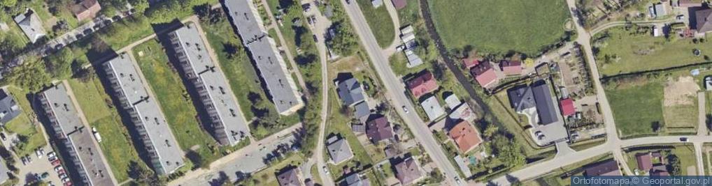 Zdjęcie satelitarne Piastowa ul.