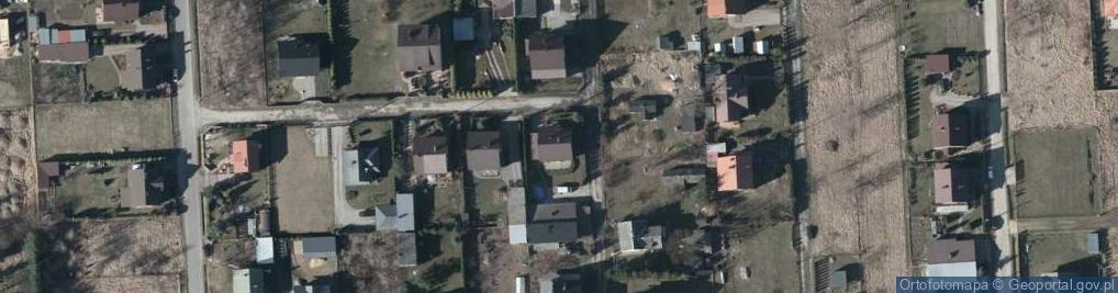 Zdjęcie satelitarne Piękna ul.