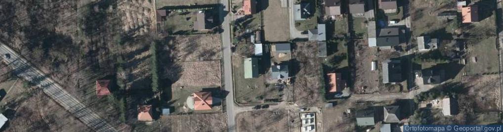 Zdjęcie satelitarne Piękna ul.