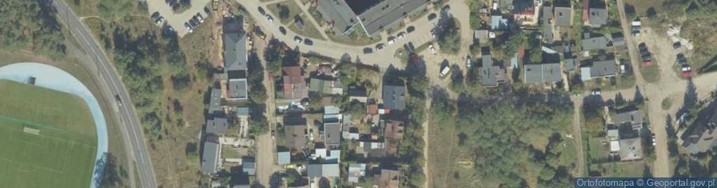 Zdjęcie satelitarne Piastowa ul.