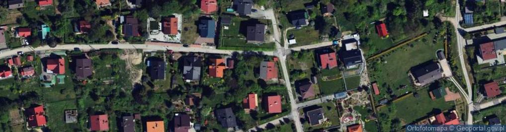 Zdjęcie satelitarne Piękna ul.