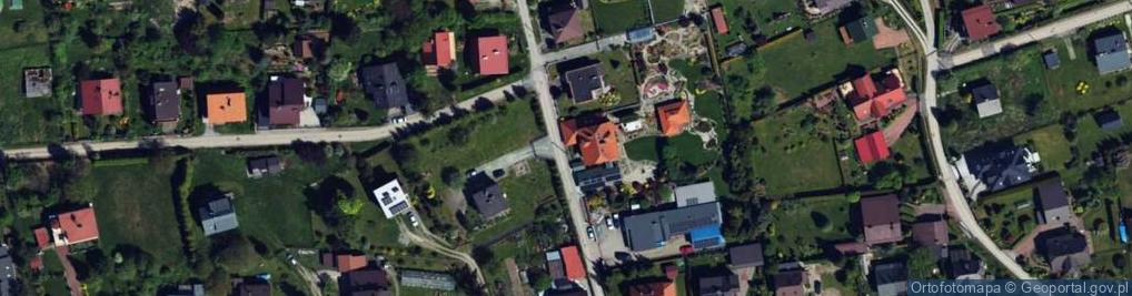 Zdjęcie satelitarne Piękna ul.