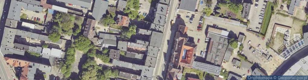 Zdjęcie satelitarne Piekarska ul.