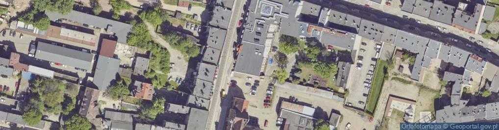 Zdjęcie satelitarne Piekarska ul.