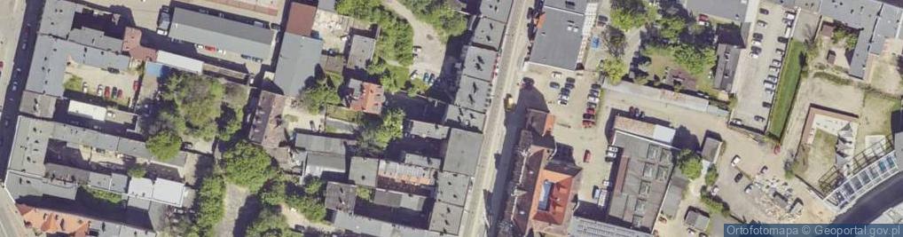 Zdjęcie satelitarne Piekarska ul.