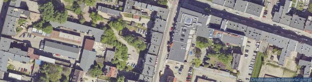 Zdjęcie satelitarne Piekarska ul.