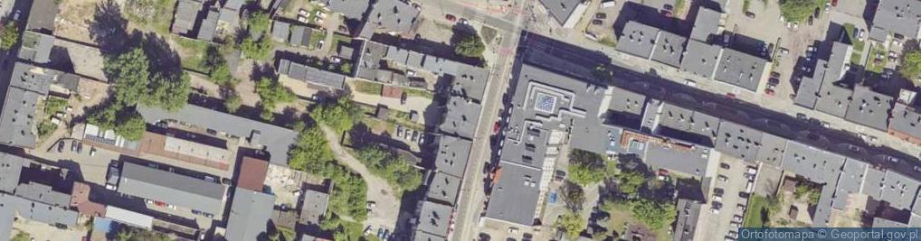 Zdjęcie satelitarne Piekarska ul.