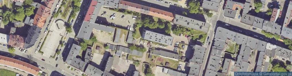 Zdjęcie satelitarne Piekarska ul.