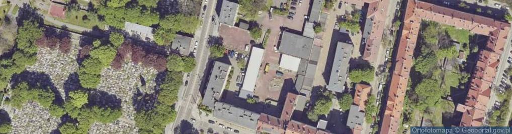 Zdjęcie satelitarne Piekarska ul.