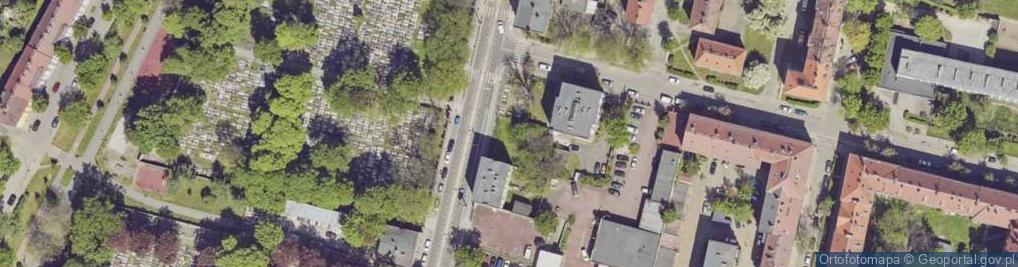 Zdjęcie satelitarne Piekarska ul.