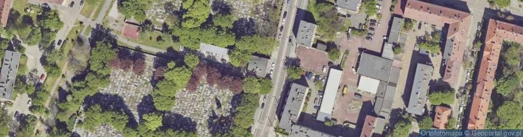 Zdjęcie satelitarne Piekarska ul.