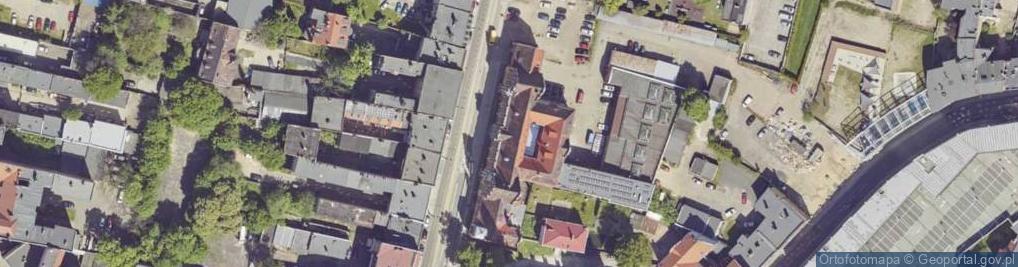 Zdjęcie satelitarne Piekarska ul.