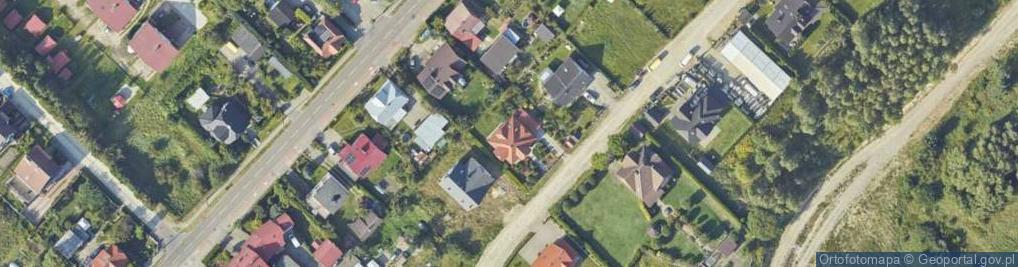 Zdjęcie satelitarne Piwonii ul.