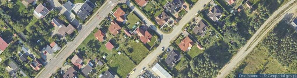 Zdjęcie satelitarne Piwonii ul.