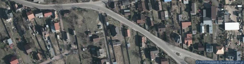 Zdjęcie satelitarne Piaskowa ul.