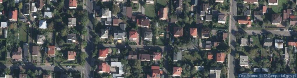 Zdjęcie satelitarne Piastowska ul.