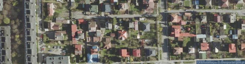 Zdjęcie satelitarne Pierackiej Kazimiery ul.