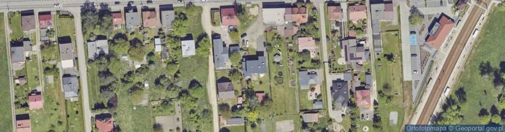 Zdjęcie satelitarne Piastowska ul.