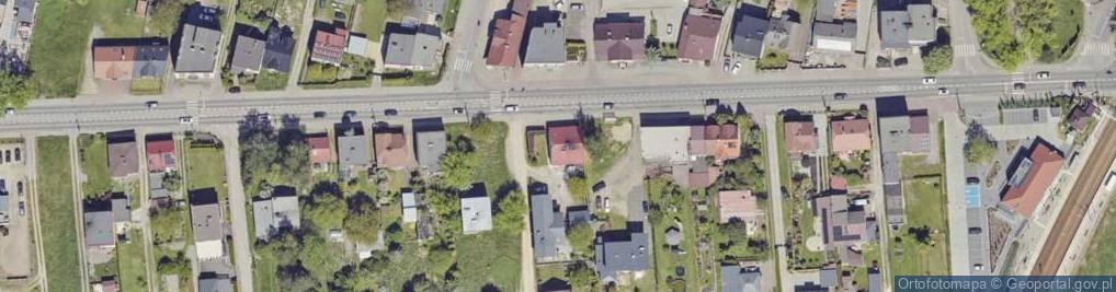 Zdjęcie satelitarne Piastowska ul.
