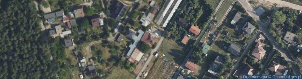 Zdjęcie satelitarne Piękna ul.