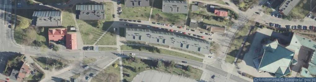 Zdjęcie satelitarne Piastowska ul.