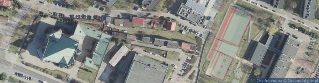 Zdjęcie satelitarne Piastowska ul.