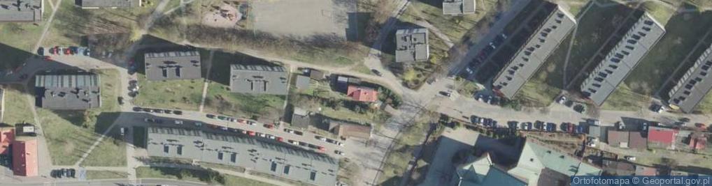 Zdjęcie satelitarne Piastowska ul.