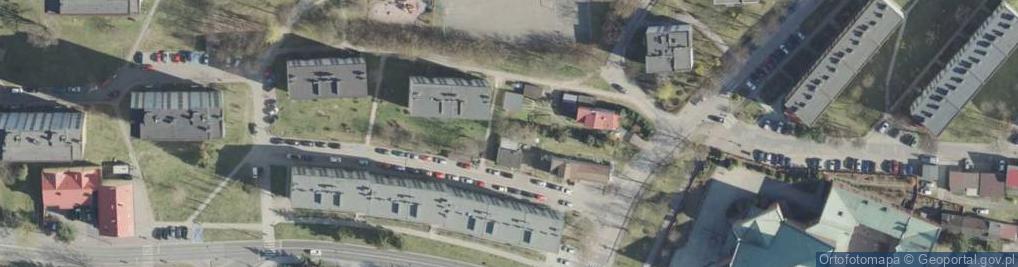 Zdjęcie satelitarne Piastowska ul.