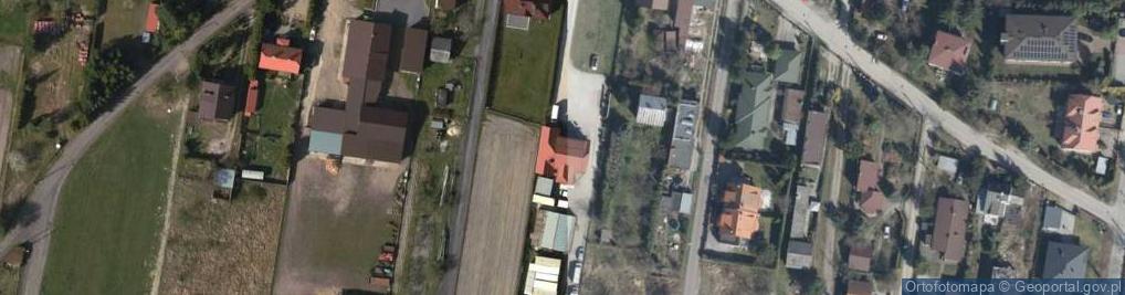 Zdjęcie satelitarne Piaskowa ul.