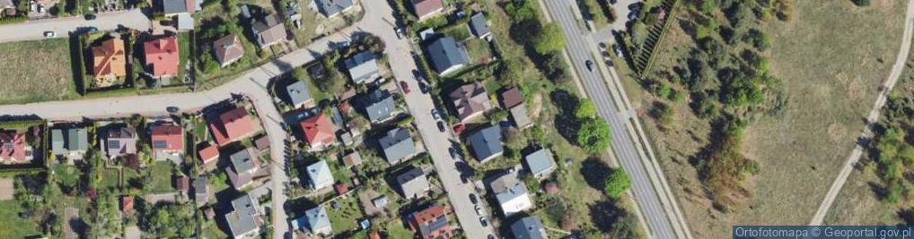 Zdjęcie satelitarne Piwna ul.