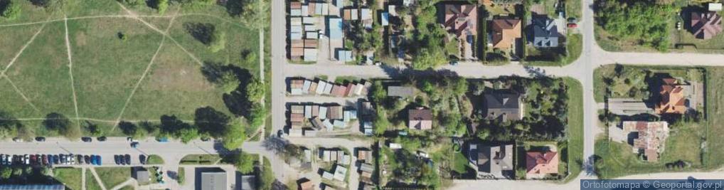 Zdjęcie satelitarne Piękna ul.