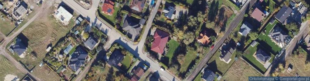 Zdjęcie satelitarne Piękna ul.